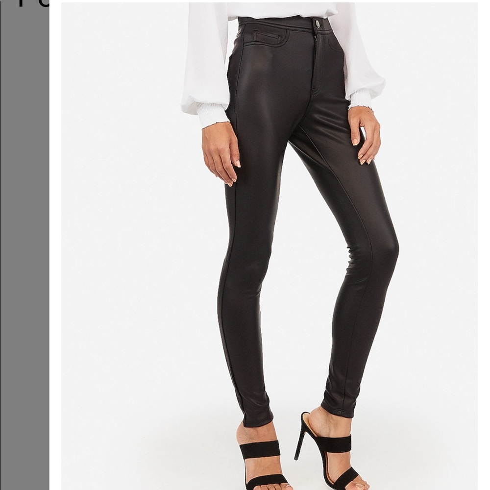 EXPRESS faux leather pants